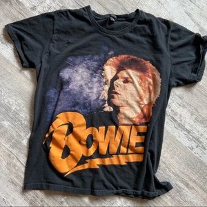 David Bowie Graphic Full Front Graphic T Shirt ⚡️